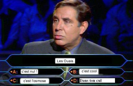 fouco avec sa question
